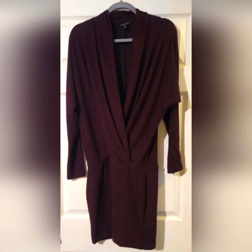 Banana Republic Surplice Sweater Dress